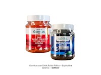 GOMITAS CON DHA ÁCIDO FÓLICO + ESPIRULINA SELENIO